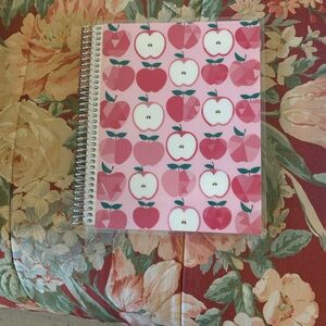 Erin Condren Pink Apple Spiral Notebook
